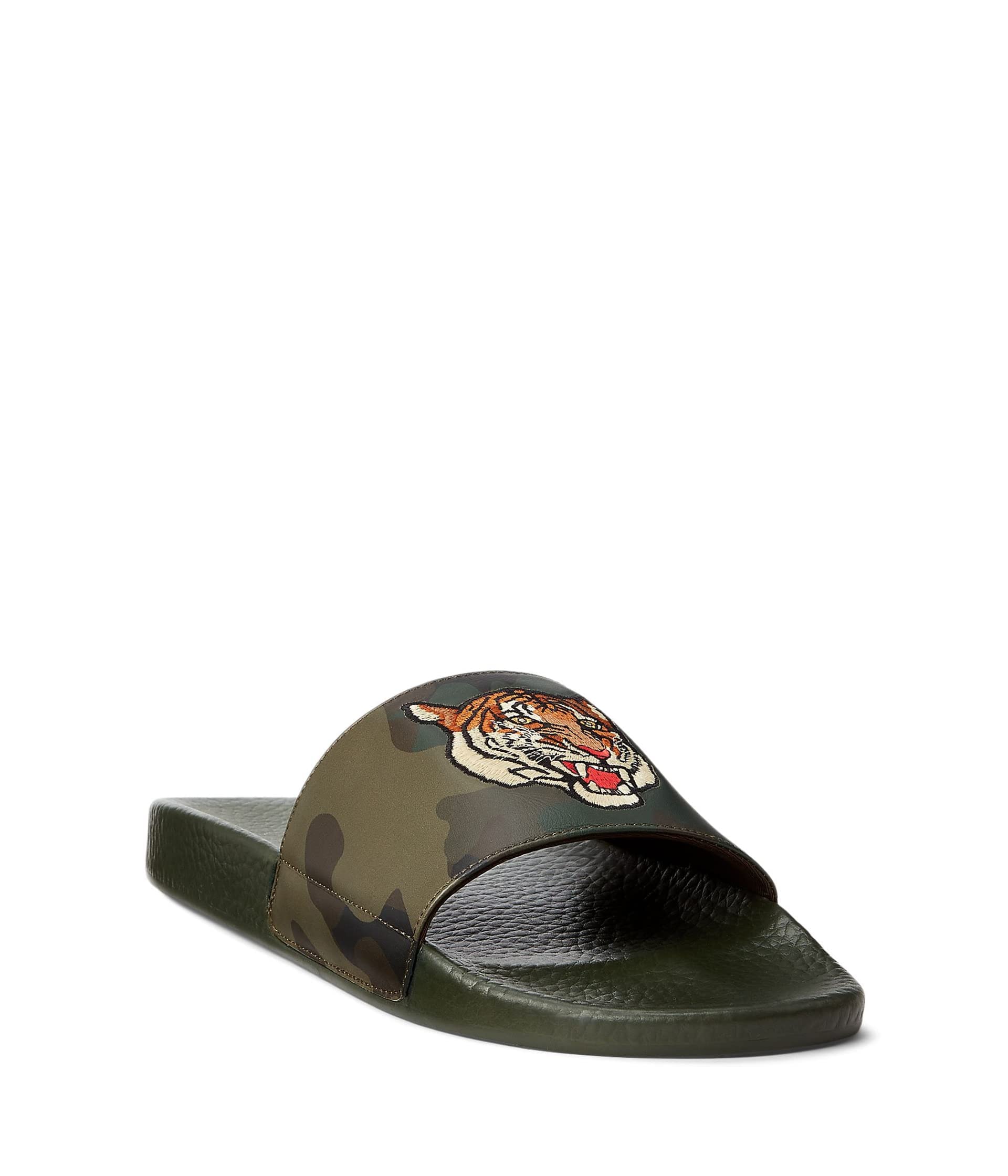 POLO RALPH LAUREN Cayson Tiger Camouflage Slides / Sandals Size 10 US / EU 43 Polo Tiger Slides | eBay main image 2