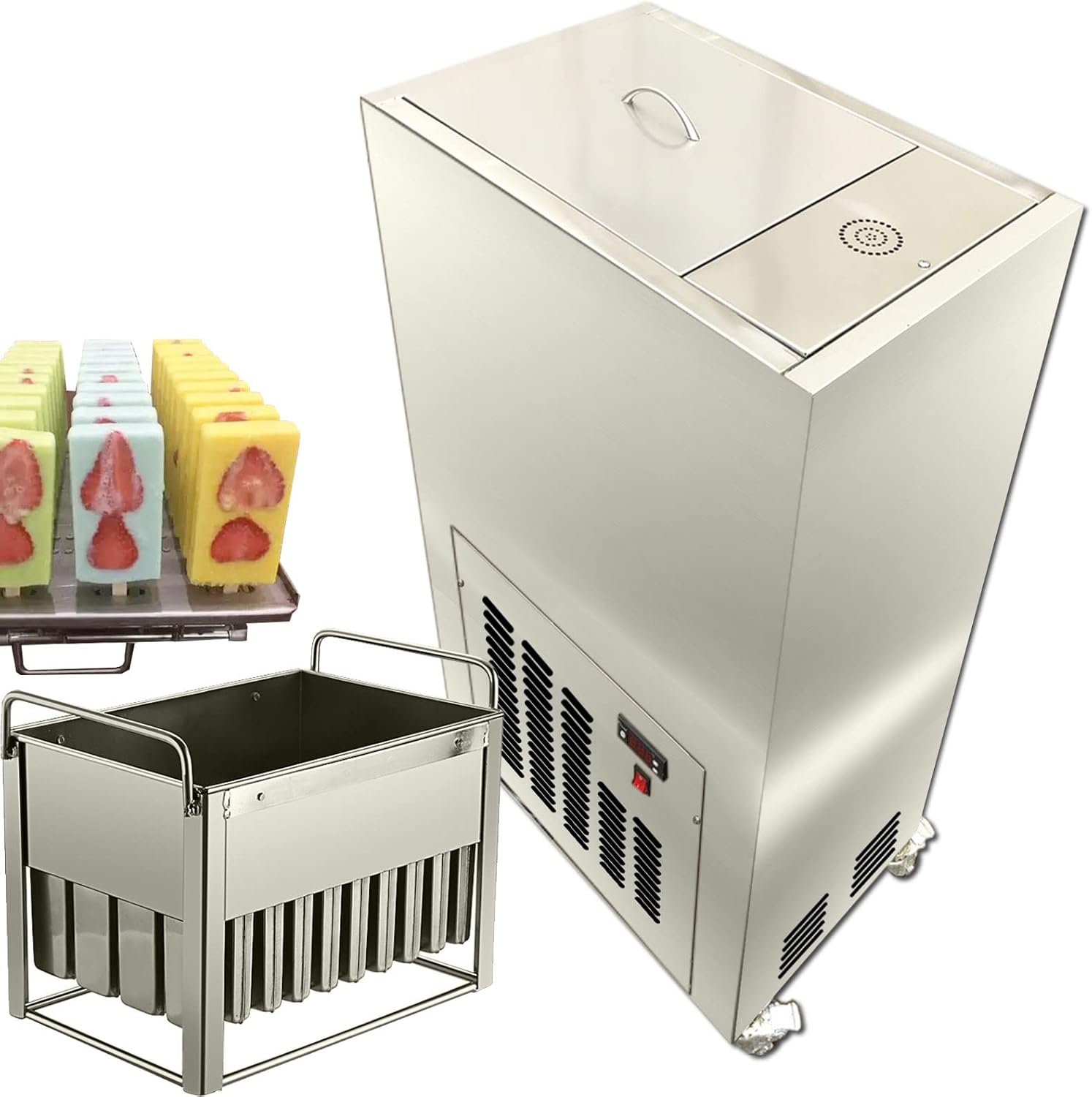 TXMACHINE Ice Cream Machines Brazilian Slim molds Designed