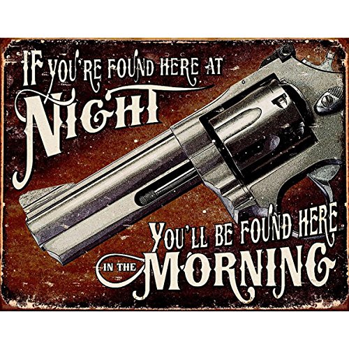Image of Sehaz Artworks Home Decor Items | Room Decor | Wall Decor | living Room Decorative Items | NightMorning' Rust Looks Wall Sign for Wall Decoration Tin Sign (MDF, 30 cm x 20 cm x 0.3 cm)