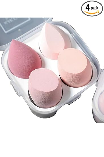 Ultra soft Blender Makeup Sponge Set of 4 with box