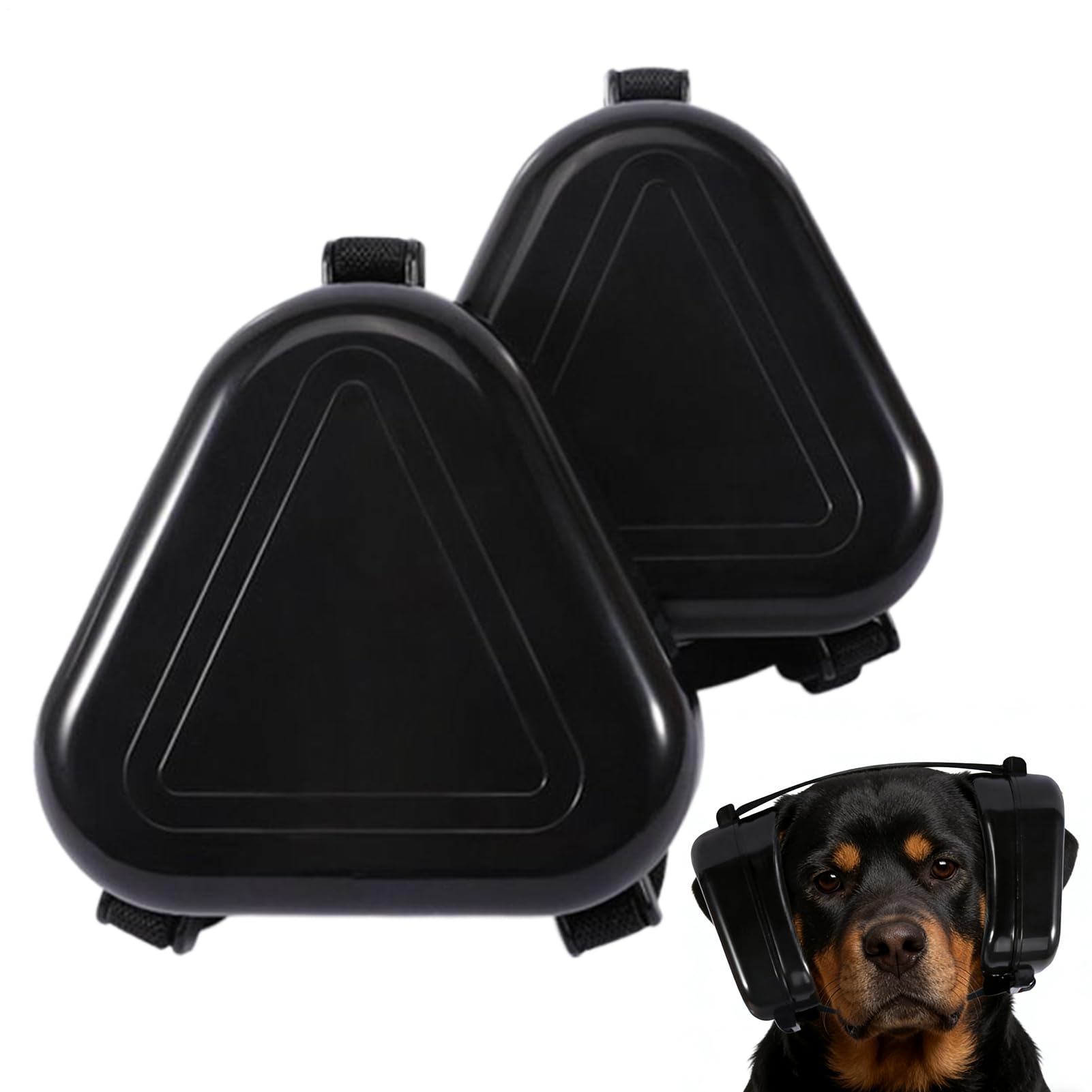 Protection auditive pour chiens isolant du son grands animaux respirant