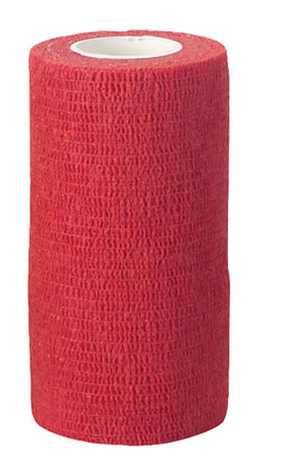 Kerbl EquiLastic bandaż samoprzylepny, czerwony, 10 cm szerokości