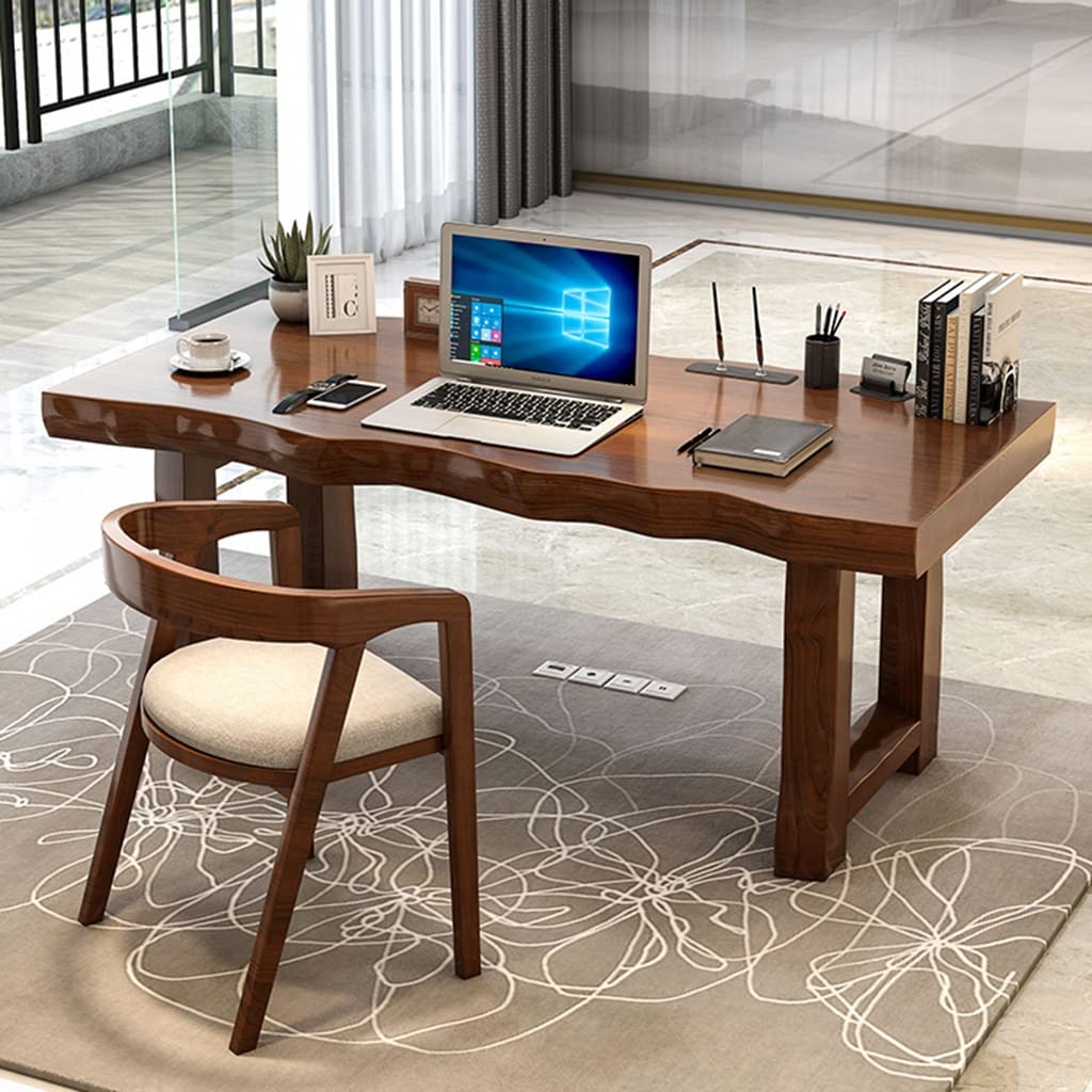 Amazon.com: Computer Desk All Solid Wood Computer Desk, Home