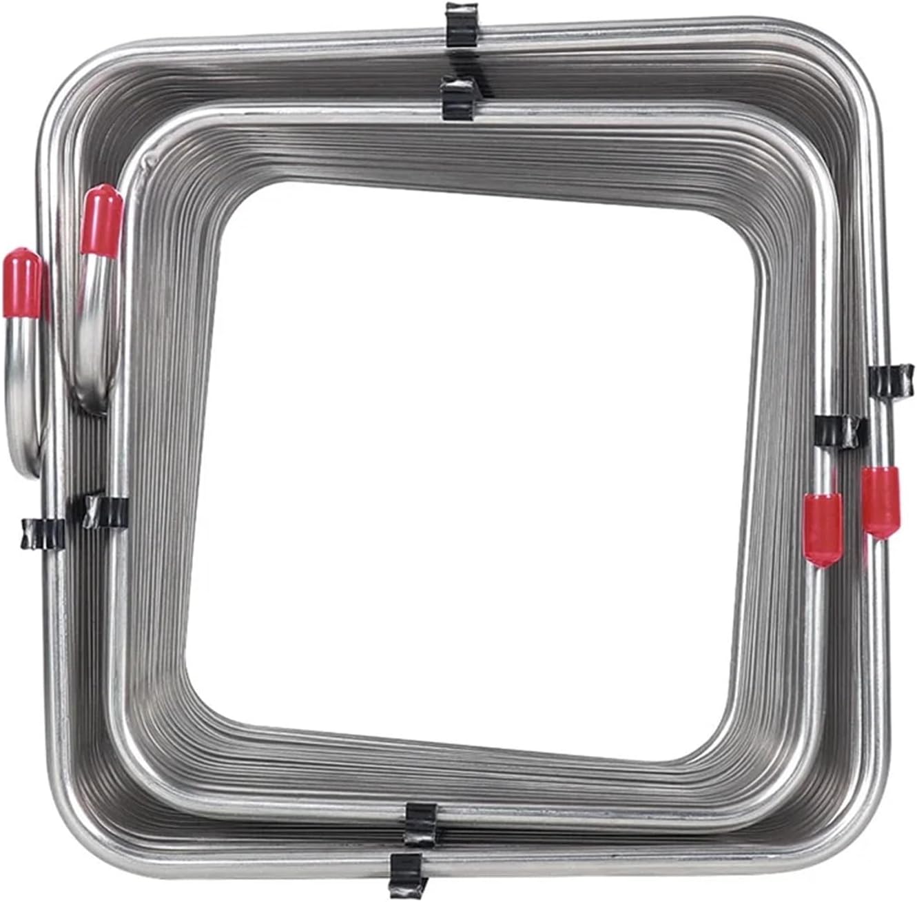 Cooler Coil Tubing for Jockey Box, 2-Layers Square Shape Coiling Chiller Cool Beverages Dispenser