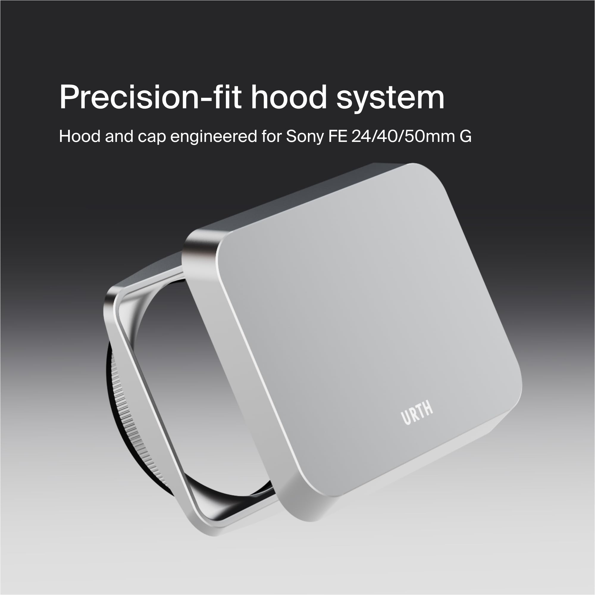 Urth Kit Protection Objectif - Sony FE 24/40/50mm G (Argent)