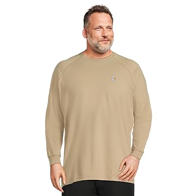 Carhartt Big Tall Flame Resistant Force(r) Long Sleeve T Shirt Men