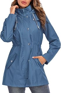 Chaquetas de entretiempo para mujer con capucha, chubasquero para mujer, chubasquero para exterior, cortavientos, chaqueta de otoño, chaqueta de invierno para mujer, chaqueta de otoño para
