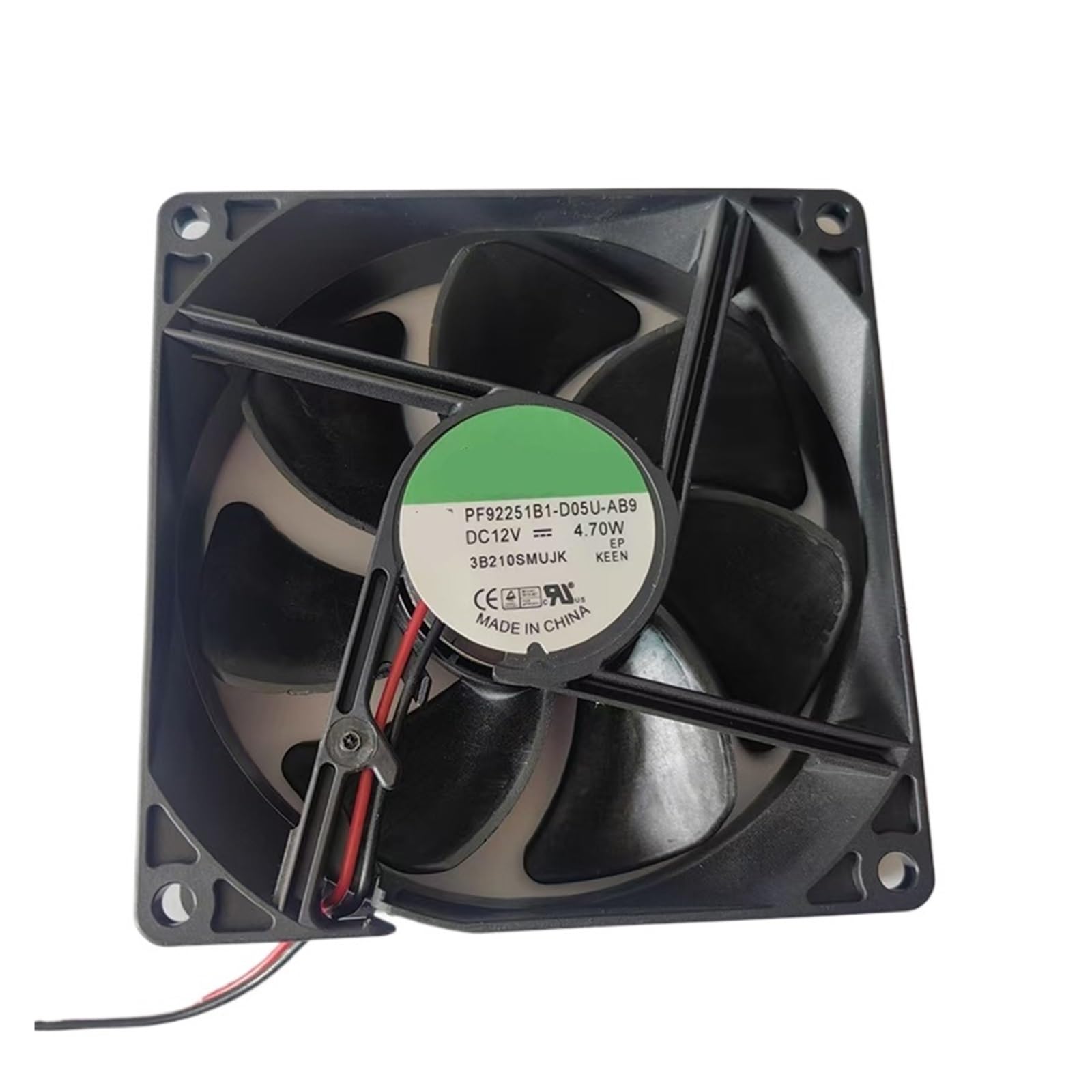 LZIKKGKI PF92251B1-D05U-AB9 Cooling Fan 12VDC 4.7W two-wire 90X90X25mm
