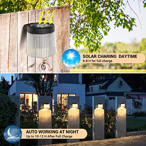 Reviews for LOFTEK Solar Deck Lights, 2 Pack Solar Fence Lights