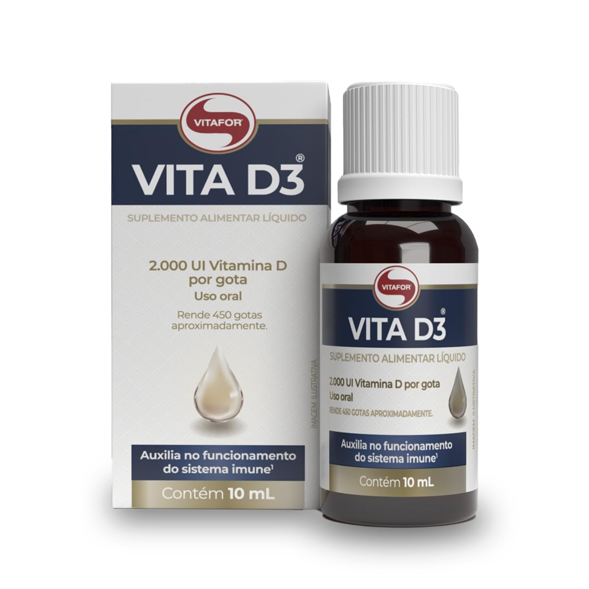 Kit 5 Vita D3 2000ui Vitafor 10ml em Gotas em promoção! Veja a oferta e mais achadinhos de Vitaminas & Suplementos 3 Hoje é o melhor dia para comprar Kit 5 Vita D3 2000ui Vitafor 10ml em Gotas com aquele preço maroto! Promoção! Aproveite a oferta! 3