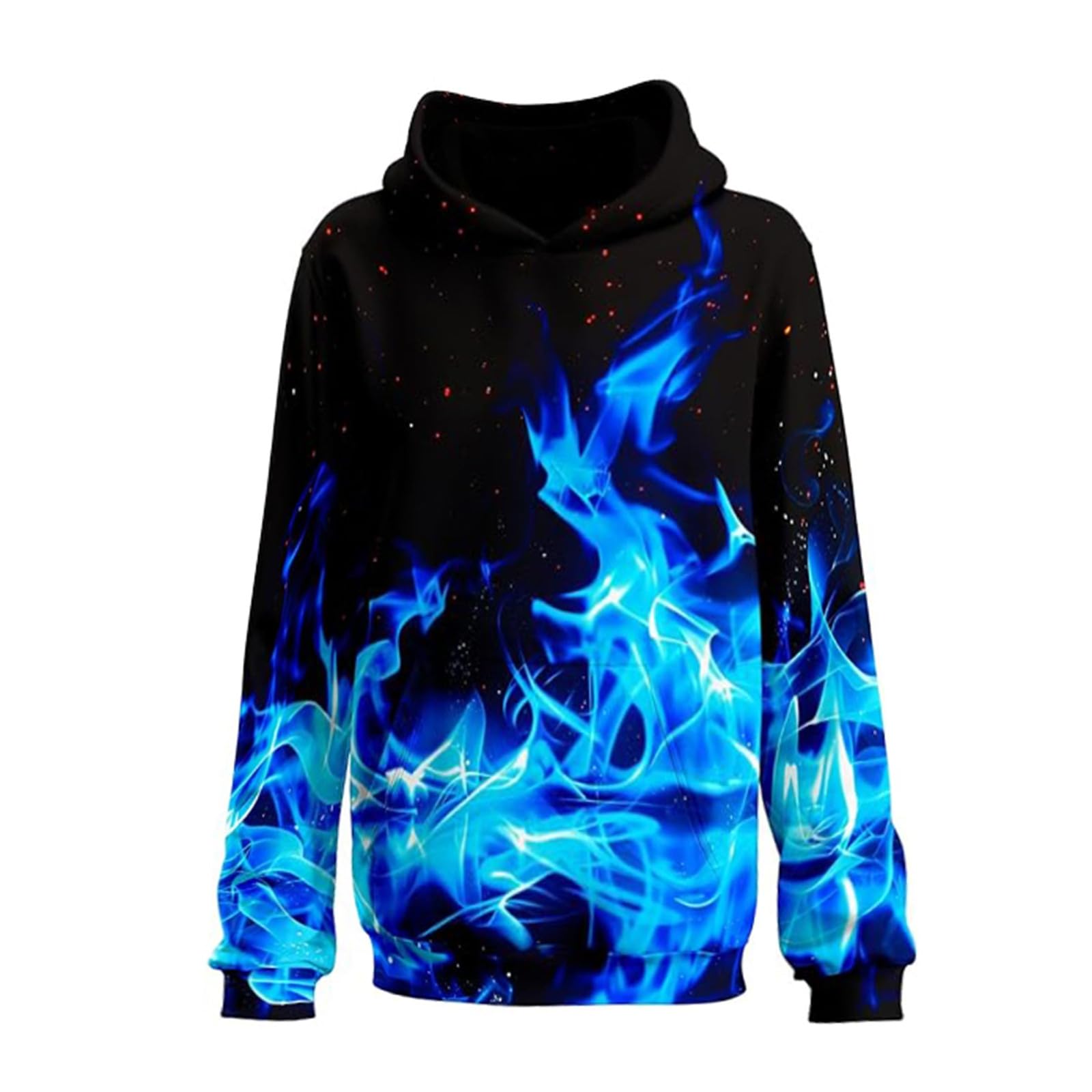 Sweatshirt homme col droit avec fermeture éclair style camouflage - 4