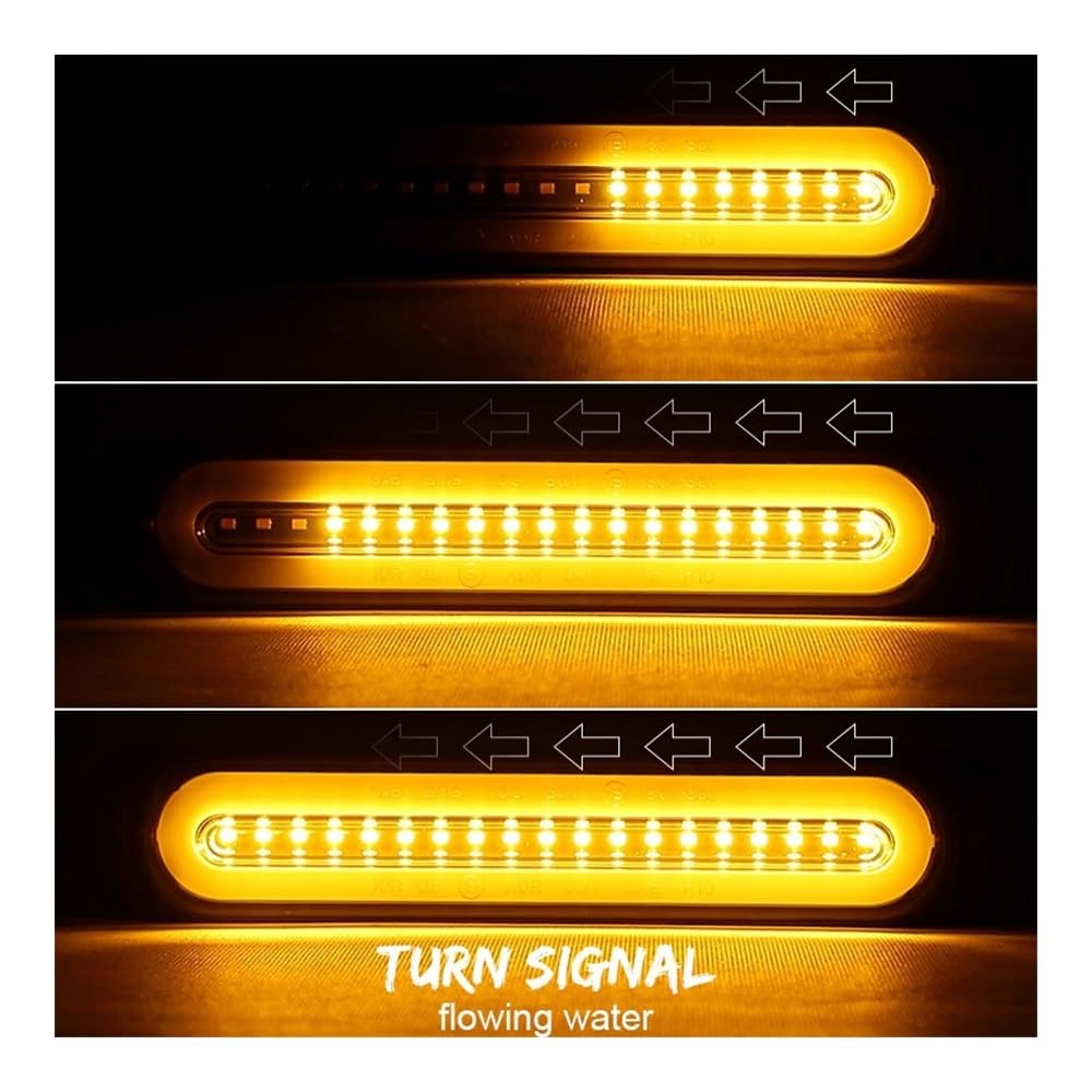 Fanale posteriore Luci Di Stop E Freno Posteriori A LED Per Moto, Luce A LED 12V 24V, Indicatori Di Direzione, Luce Targa Posteriore, Luce Diurna