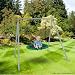 HyperMotion Storchennest Gartenschaukel mit A-Rahmen - Outdoor Schaukel für 2 Personen, 102 cm Nestfläche, 150 kg Tragkraft, UV-beständig - Grün, Modell HYP1