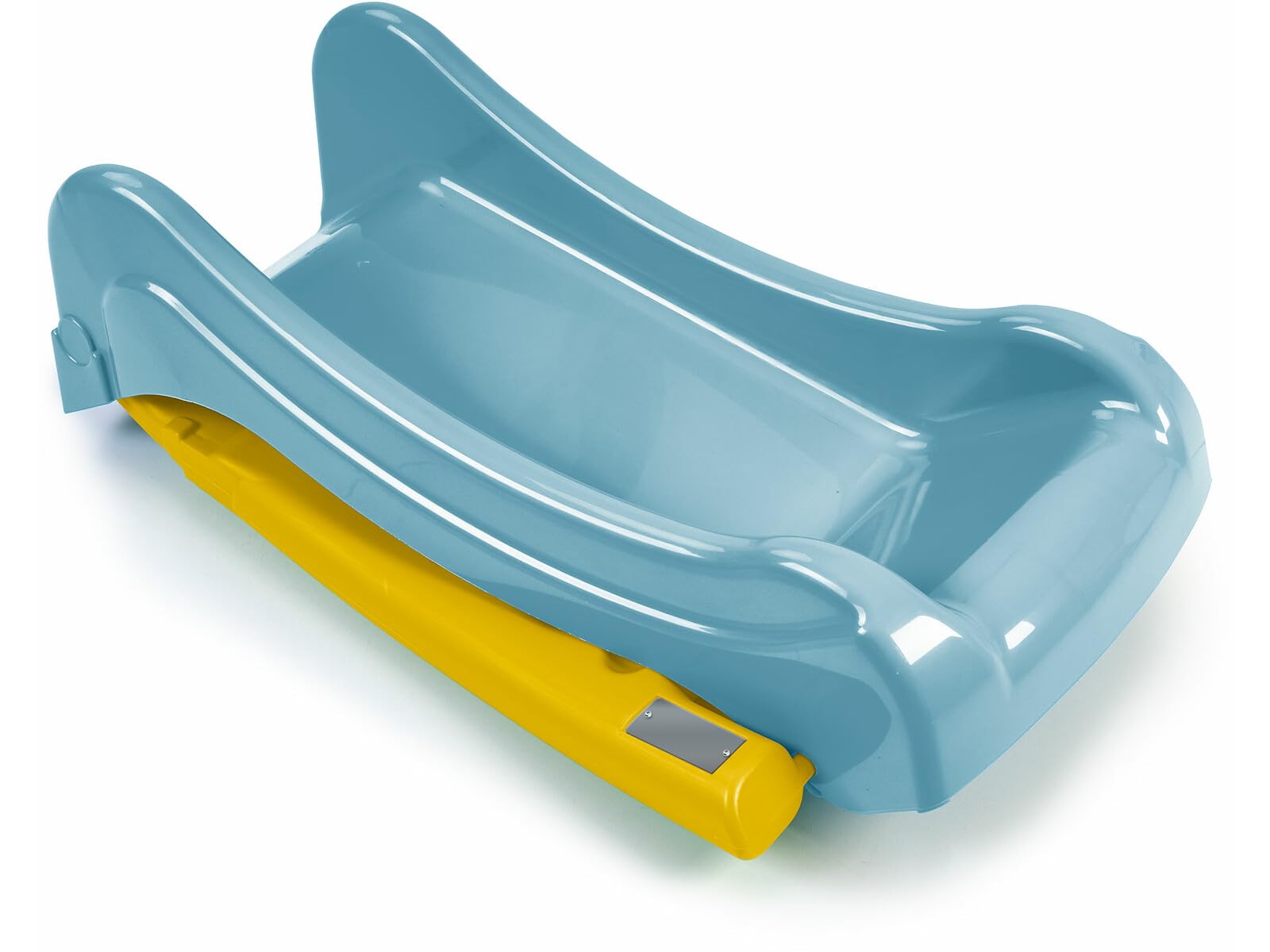 FEBER - Casual Slide, Petit Toboggan pour Jardin, marches antidérapantes, Couleurs résistantes à la lumière du Soleil et aux Variations de température, Montage Facile, +1 an, Famosa (FEL10000)