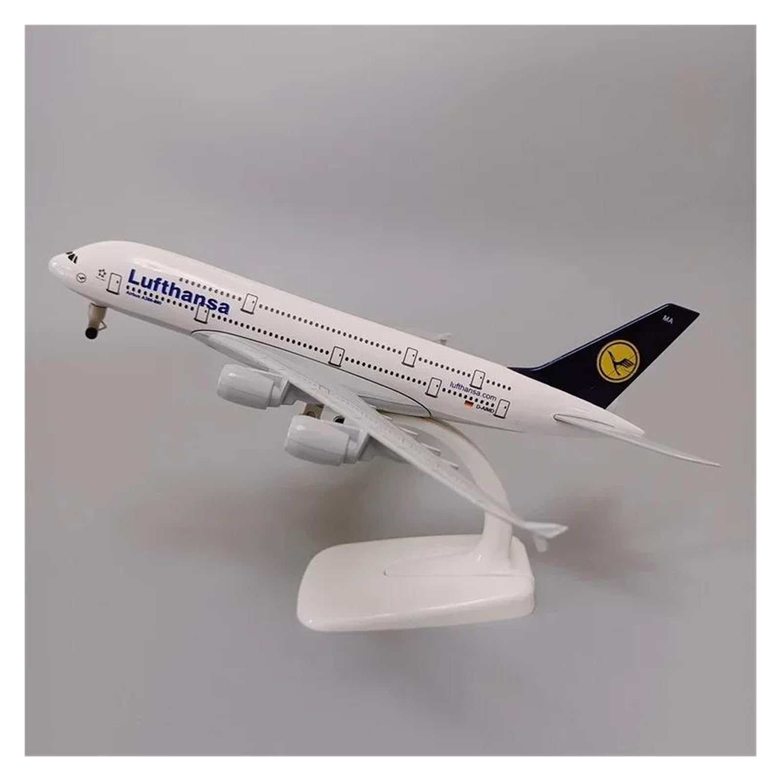 Kit Modello Di Aereo Pressofuso Da 20 Cm Per British Airways Airbus 380 A380 Per Regalo Collezione Appassionati Aviazione Modello di Aereo in lega