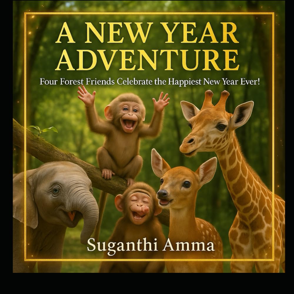 THE NEW YEAR ADVENTURE: FOUR FOREST FRIENDS CELEBRATE THE HAPPIEST NEW YEAR EVER