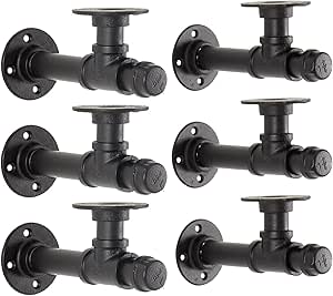 YCCO Industrial Pipe Shelf Bracket 6.7