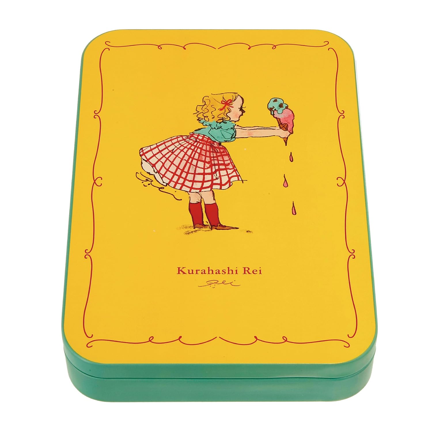 Amazon | 学研ステイフル くらはしれい 缶入りポストカード イエロー