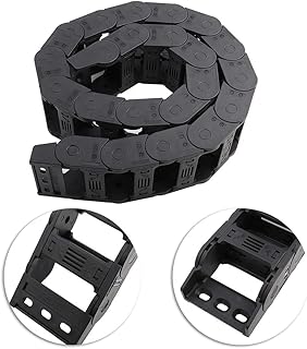 Nylon 25 x 57 mm Nylon Cabo Drag Chain Drag Chain Impressora 3D CNC Drag Chain, Drag Chain, para Impressora 3D Porta Máquina CNC Machine Tools Equipamento Eletrônico