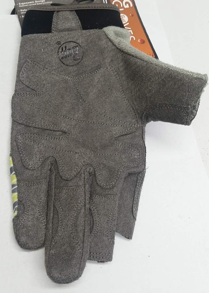 Buff Pro Series - Fighting Work Gloves II Variegate Charcoal/Lime M/L