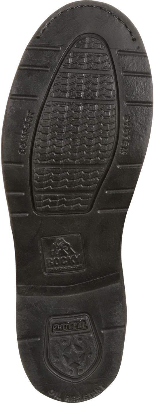 ROCKY Men's Dress Leather High Gloss Chukka Boots - Image 3