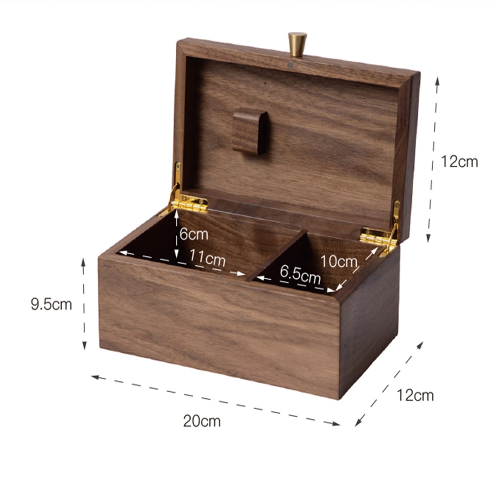 Cesta De Costura, Cesta De Costura De Madera, Caja De Costura Expandible, Caja De Almacenamiento Retro con Accesorios De Kit De Costura Universales Adecuados para Principiantes (Marrón)
