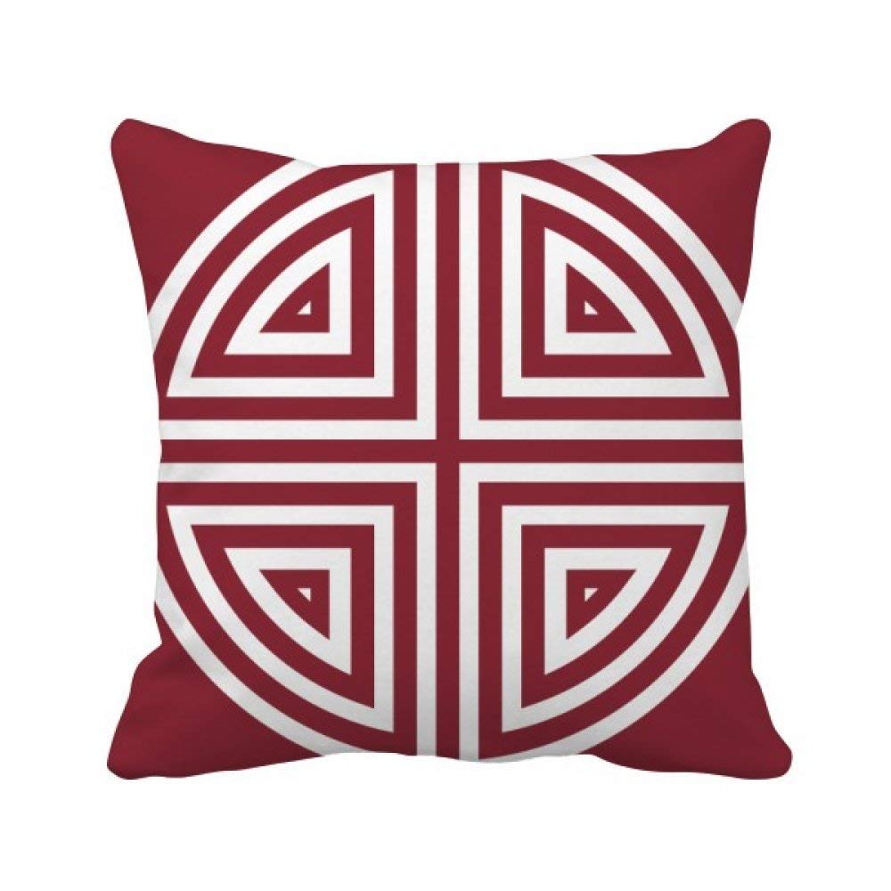 Housse de coussin carrée chinoise en broderie traditionnelle haut de gamme pour salon élégant