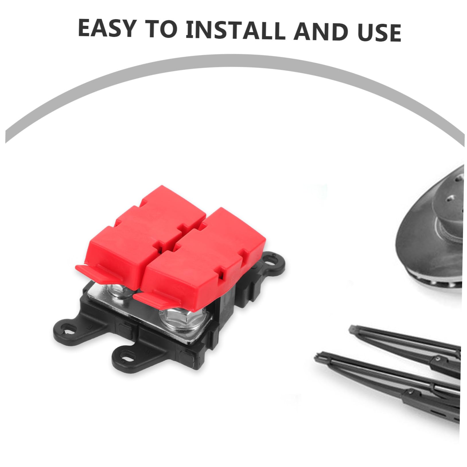 Caja de Fusibles de Automóvil Mini Atornillable para Protección de Circuitos de Fusibles para Automóvil Autopartes para Camiones y Embarcaciones