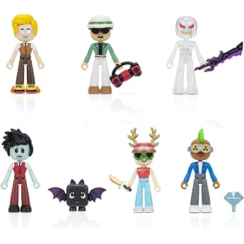 DevSeries CRS0093-6 Figure Pack - Murder Mystery 2 Powers Pack Movable Action Figures with Game Code