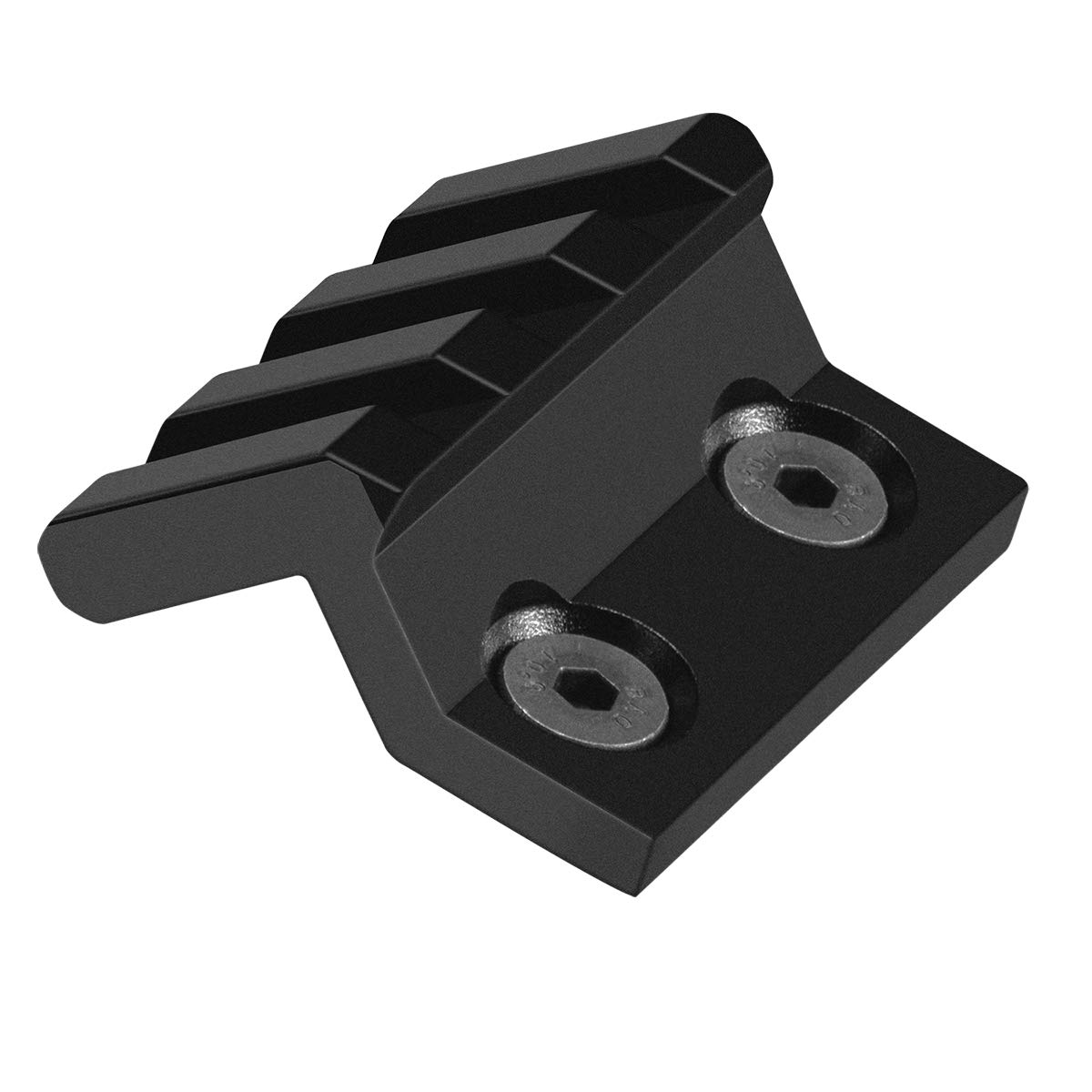 VIAKEY Mlok Offset Rail Mounts, 3 Slot 5 Slot Aluminum 45 Degree Angle