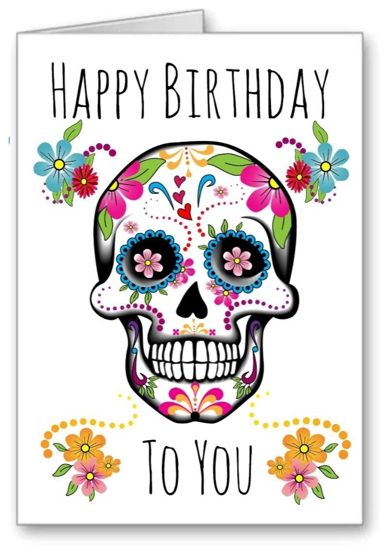 Personalised Gothic Birthday Card Daughter Grea