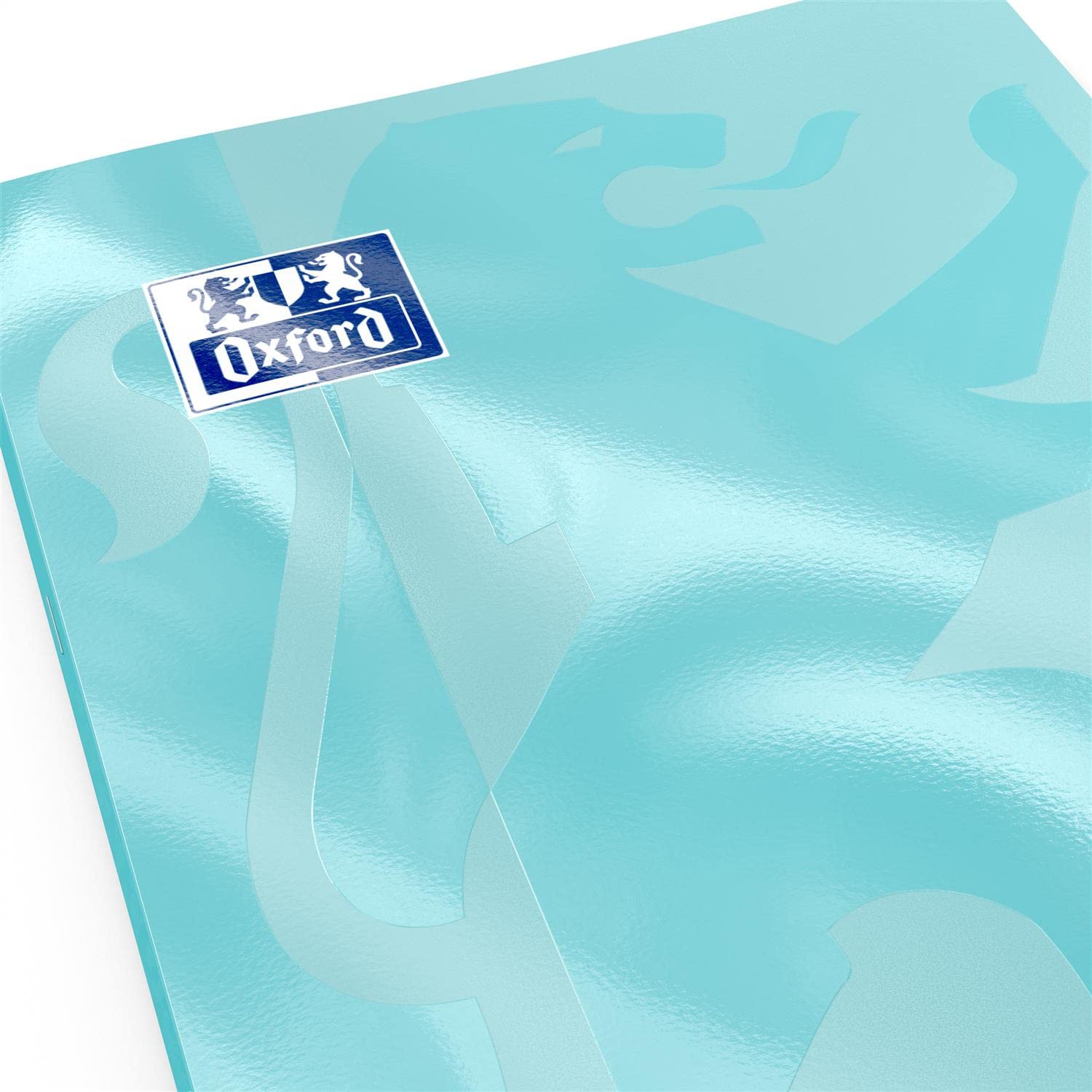 OXFORD Lot de 5 Cahiers piqûre EASYBOOK Pastel 24 x 32 cm 96p 90g grands carreaux coloris aléatoire