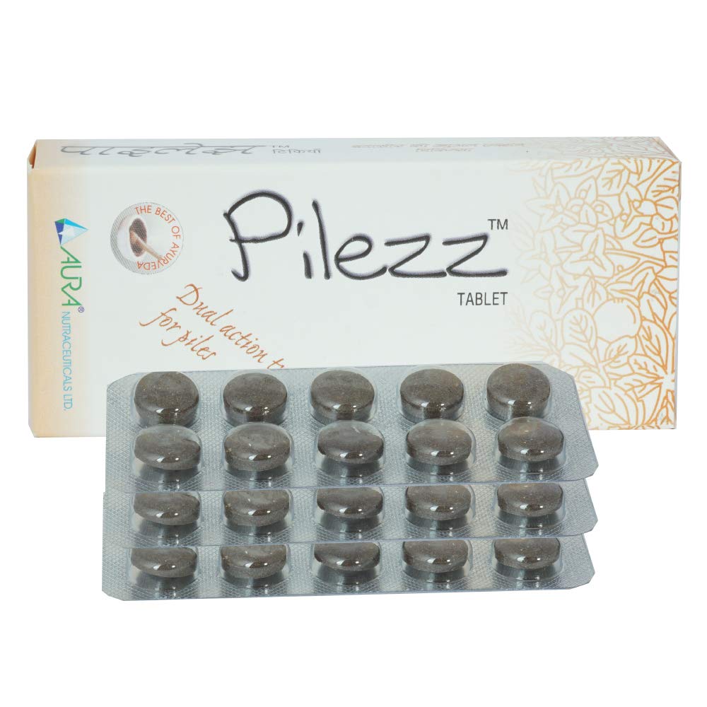 AURA NUTRACEUTICALS LTD Ayurvedic Pilezz Tablets for Piles and Constipation function - 30 tablets (B083XX74Q6) Amazon Price History, Amazon Price Tracker