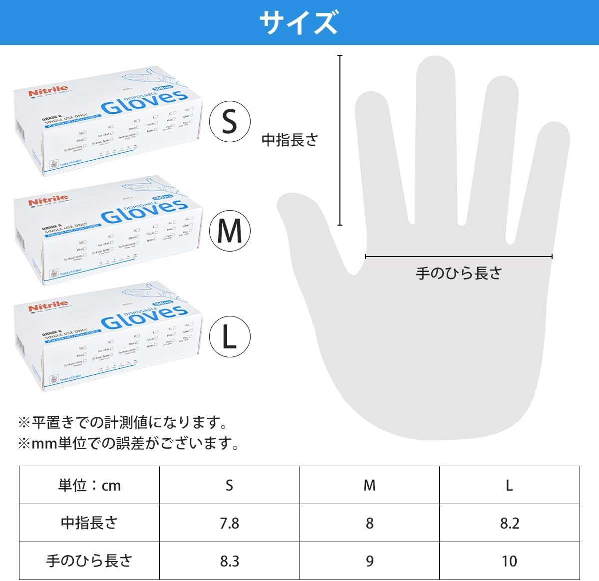 [CCYCCL] ニトリル手袋 抗菌 使い捨て手袋 純ニトリル 【食品衛生法適合品】 ゴム手袋 左右兼用 耐油性 耐薬品性 耐久性
