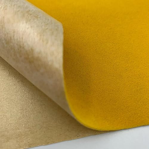 Miniatura 2 de Queenbox Tela de terciopelo adhesiva de 7.8 x 57 pulgadas para joyero, parche de franela en la parte trasera adhesiva sólida, multiusos, material de