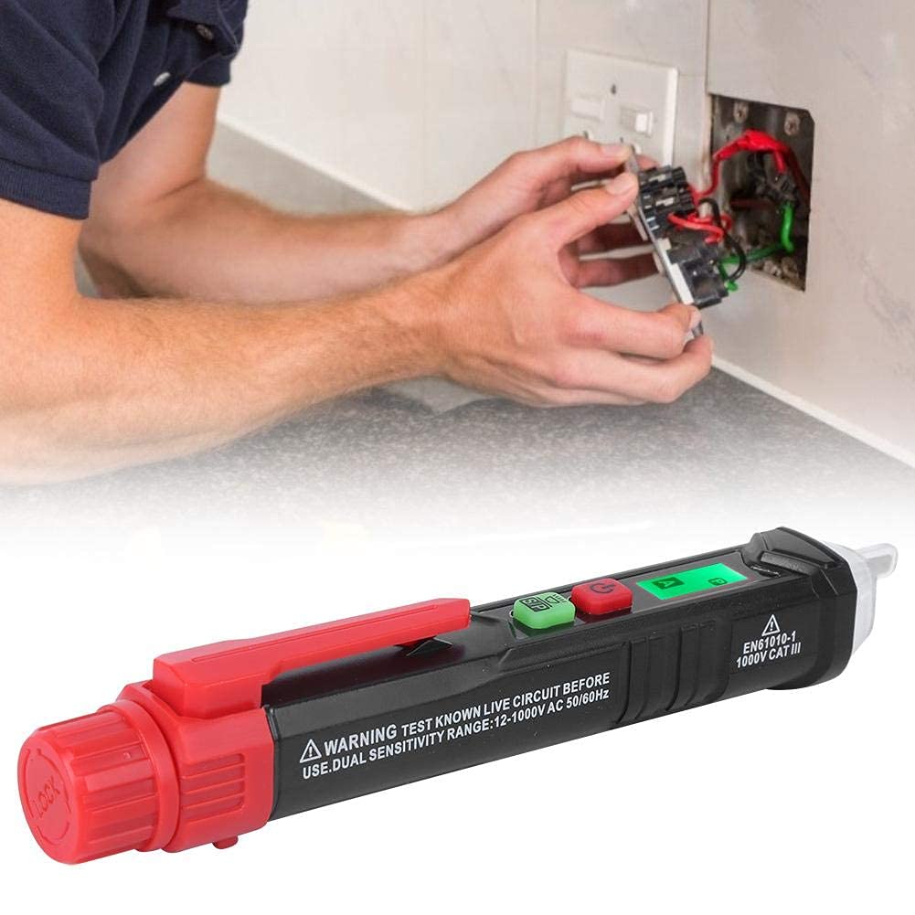 Spanningsdetector AC contactloos met ledzaklamp | FEVTTEST18