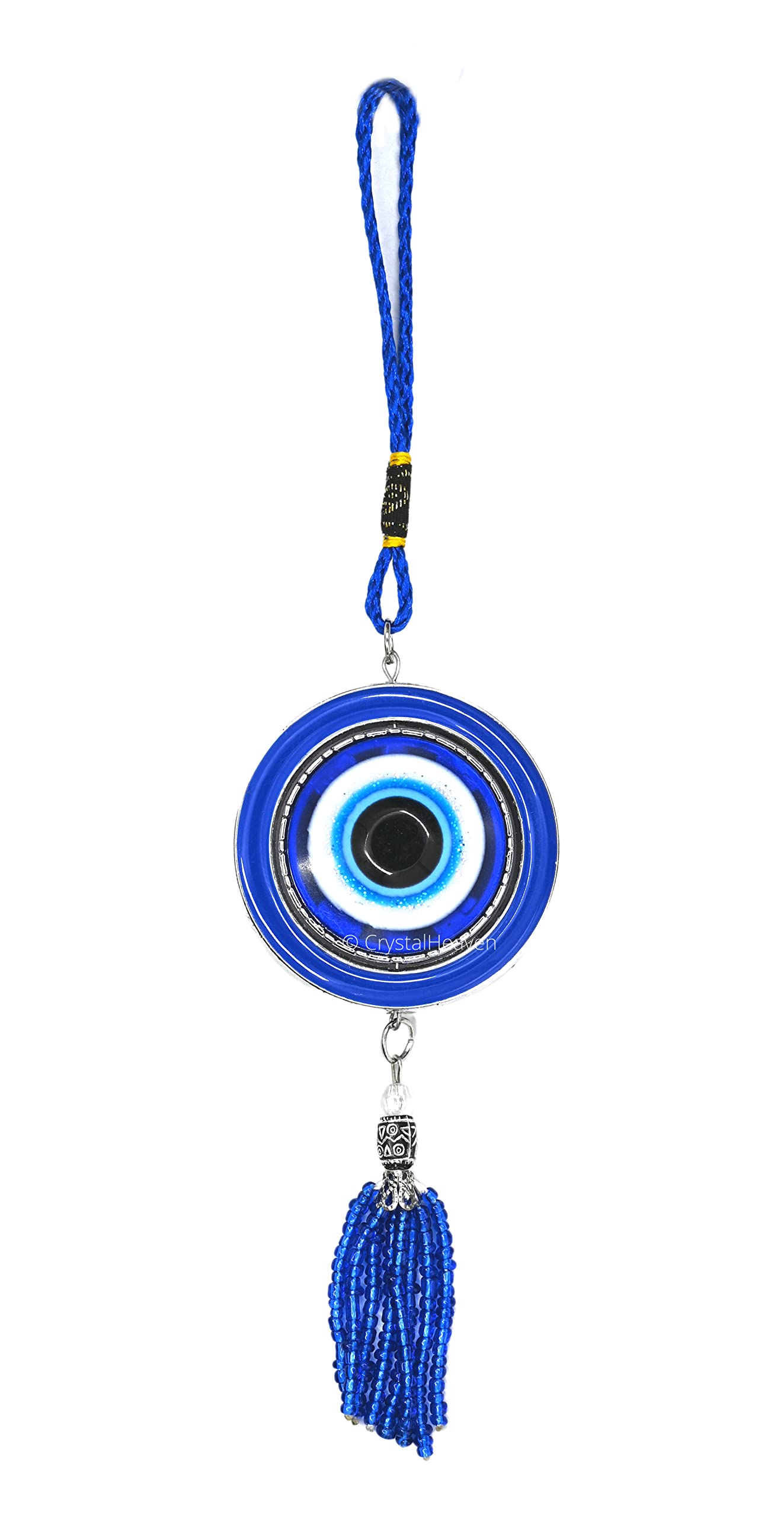 Evil Eye Hanging for Home, Nazar Battu for Home Entrance Diwali Door Hanging Gift - Evil Eye for Car Hanging (9 inch, Blue Evil Eye) (B0BGSP8MLD) Amazon Price History, Amazon Price Tracker