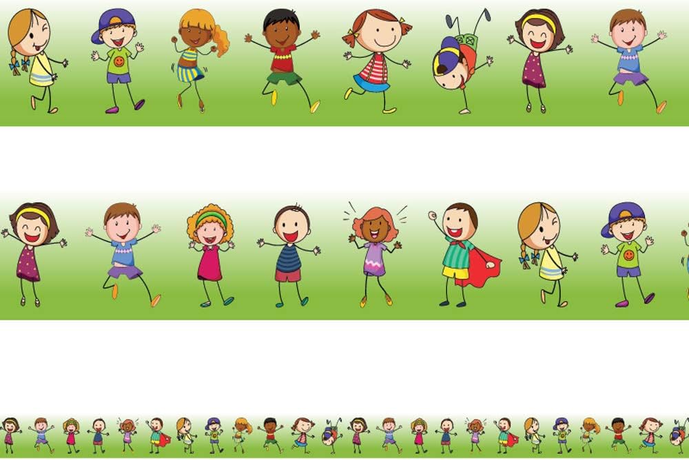 Classroom Friends Classroom Display Borders/Trimmers. Packs of 12 metres.