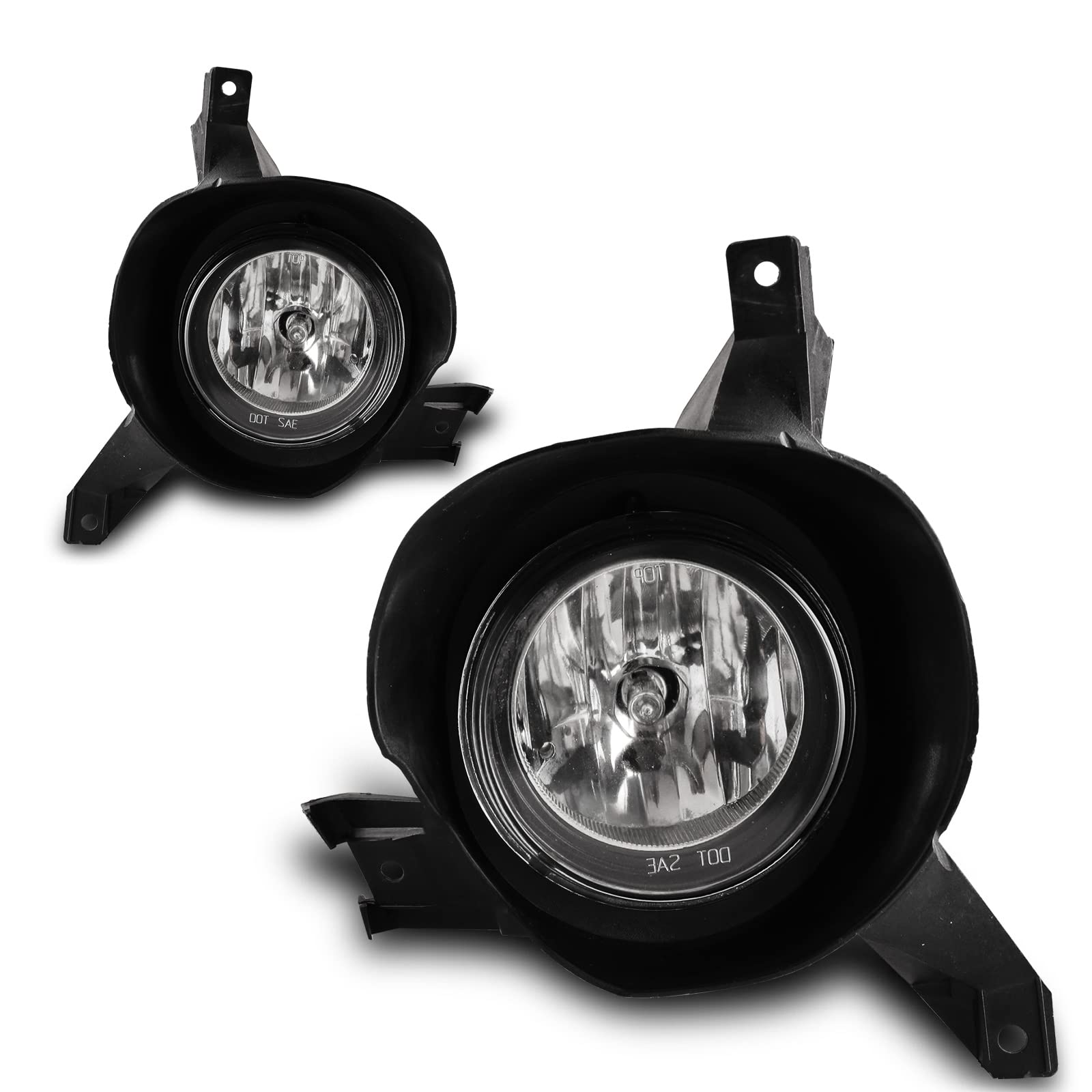 Fog Light for 2001-2003 Ford Explorer Sport/ 2001-2005 Ford Explorer Sport TRAC with Bulbs H10 12V 42W Driving Lamps Replacement-1 Pair(Clear Lens)