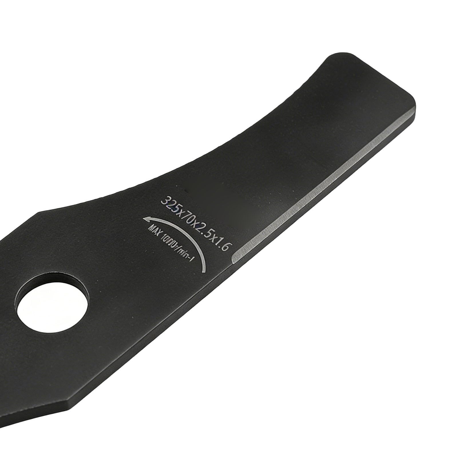 Lama per Decespugliatore a 2 Denti, Lama di Ricambio per Tosaerba in Acciaio Al Manganese con Bordo Lucido Resistente All'usura e Ad Elevata Durezza per Decespugliatore, Di