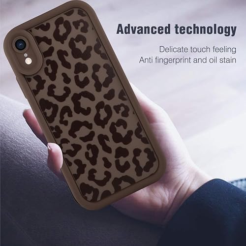 Miniatura 7 de MOWIME Compatible con funda para iPhone XR, funda protectora de TPU suave a prueba de golpes con estampado de guepardo para mujeres y niñas, funda
