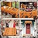 Halloween Tablecloth Halloween Decorations 3 Pcs Disposable Halloweens Tablecloths Plastic Halloweens Table Cloth Rectangle Table Cover with Bat Pumpkin Castle for Haloween Party Decor 54 x108 Inch