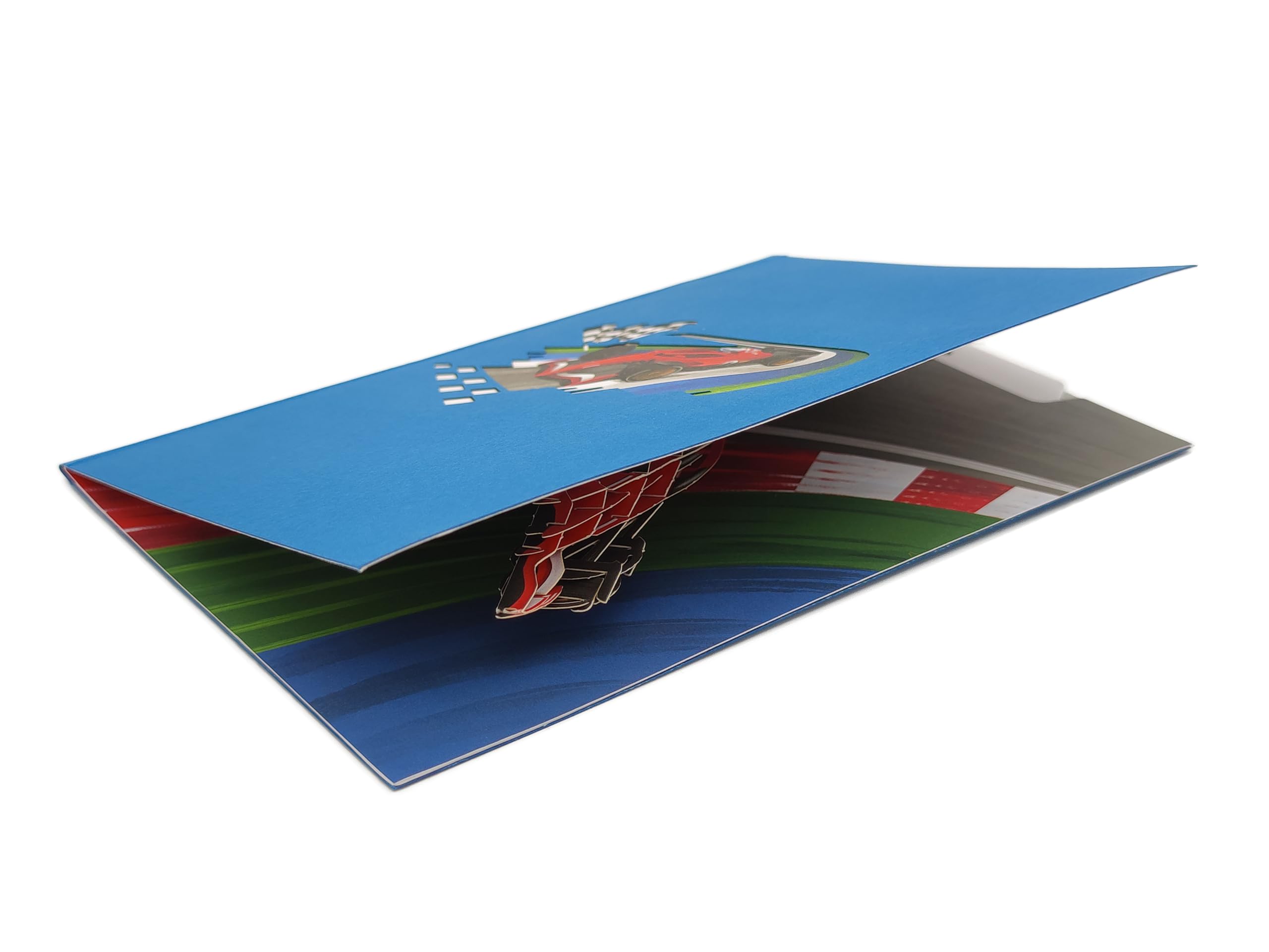 F1 Motor Racing Pop up Card Father’s Day 3D Card Greeting Cards for Dad Husband, Boyfriend Anniversary Pop Up Cards, Handmade card - Image 3