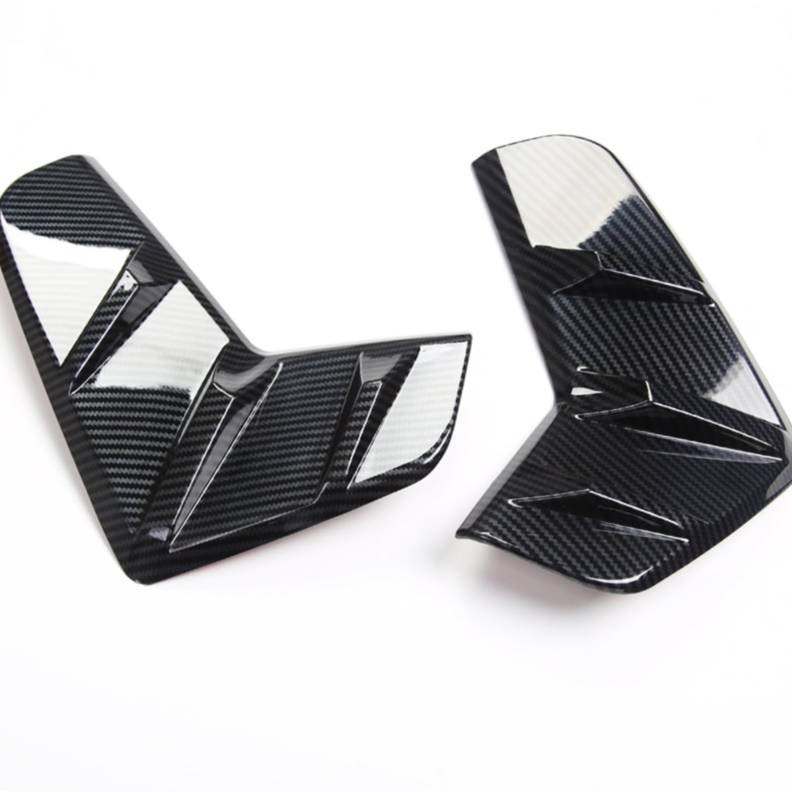 Garniture de style de voiture pour Rav4 2019 2020 cadre antibrouillard avant premium carbone