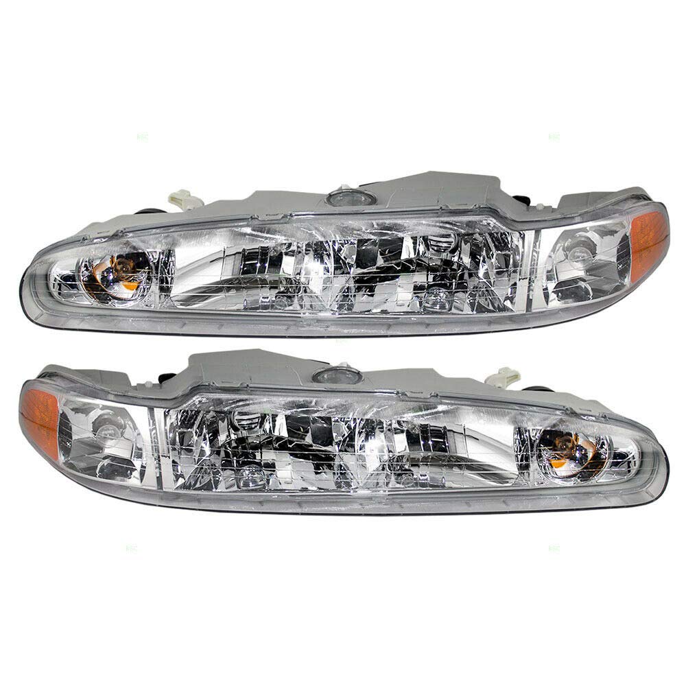 National RV Tradewinds 2006-2007 RV Motorhome Pair (Left & Right) Replacement Headlights