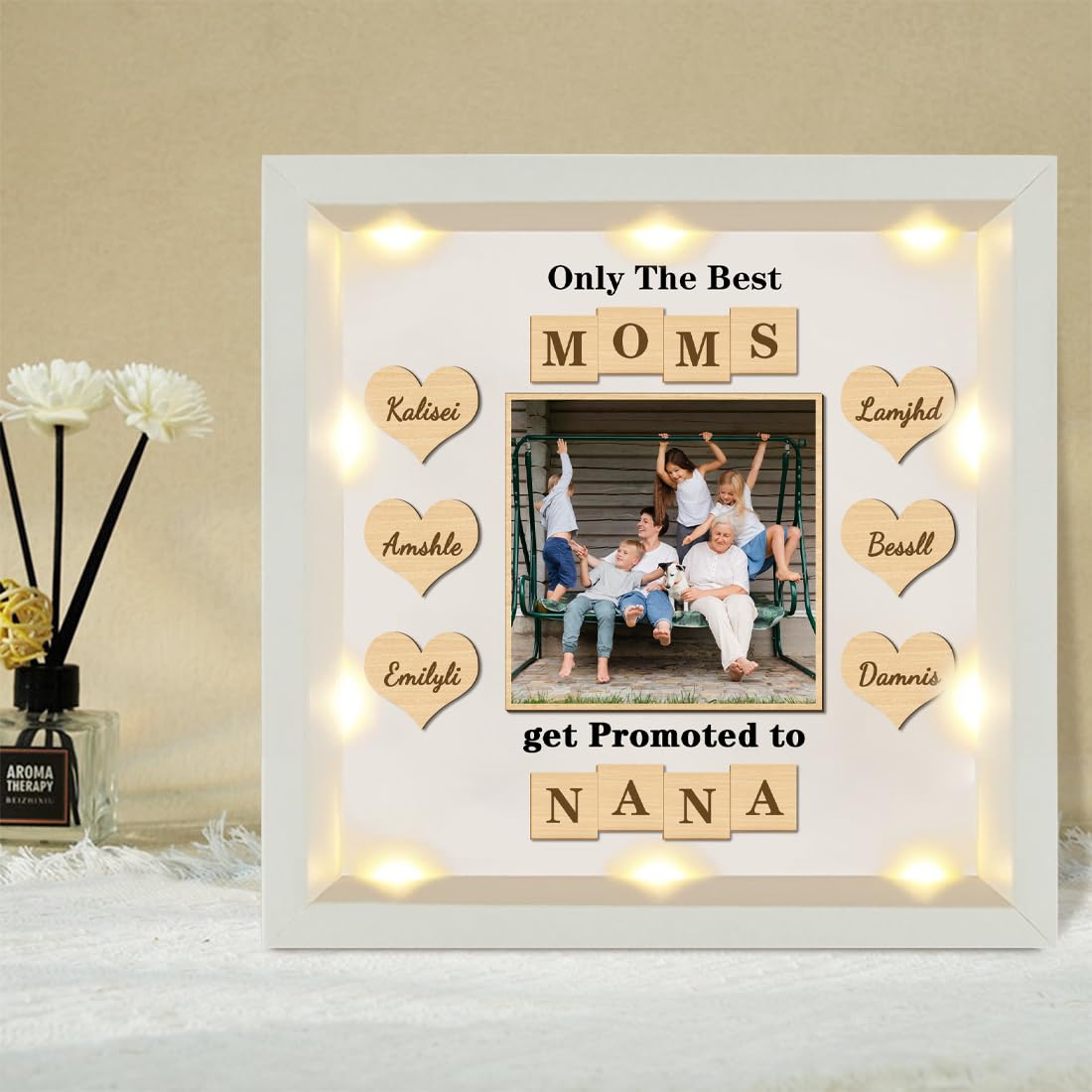 Amazon.com - Personalized 7 Photos Shadow Box Only The Best Moms