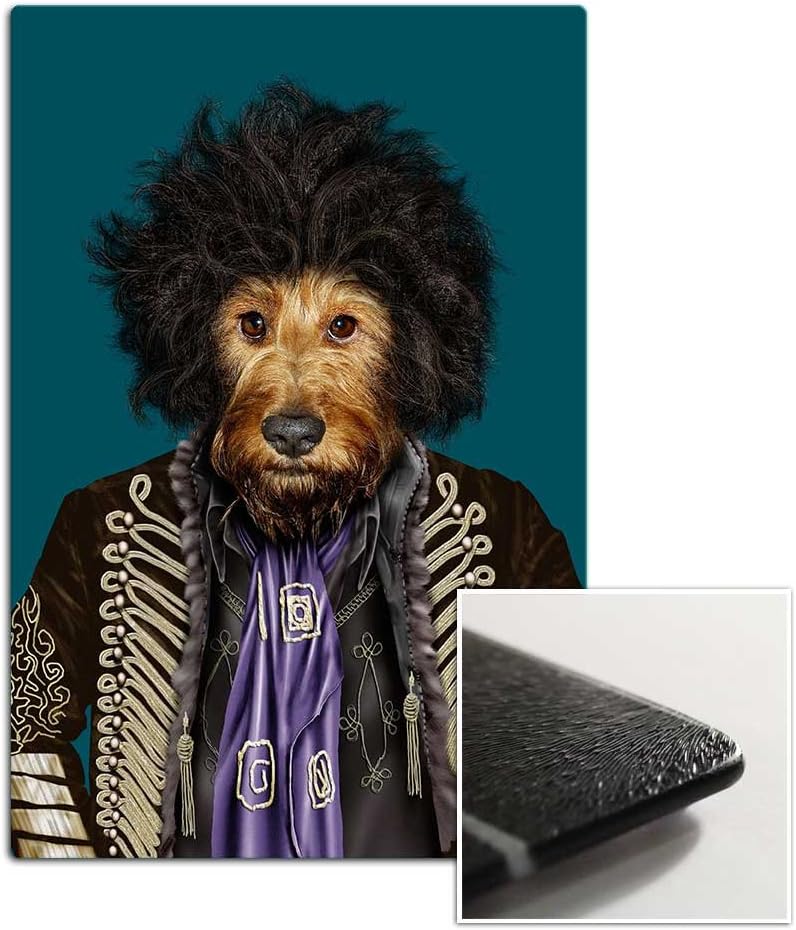 Pets Rock Psychedelic Chopping Board Home & Kitchen