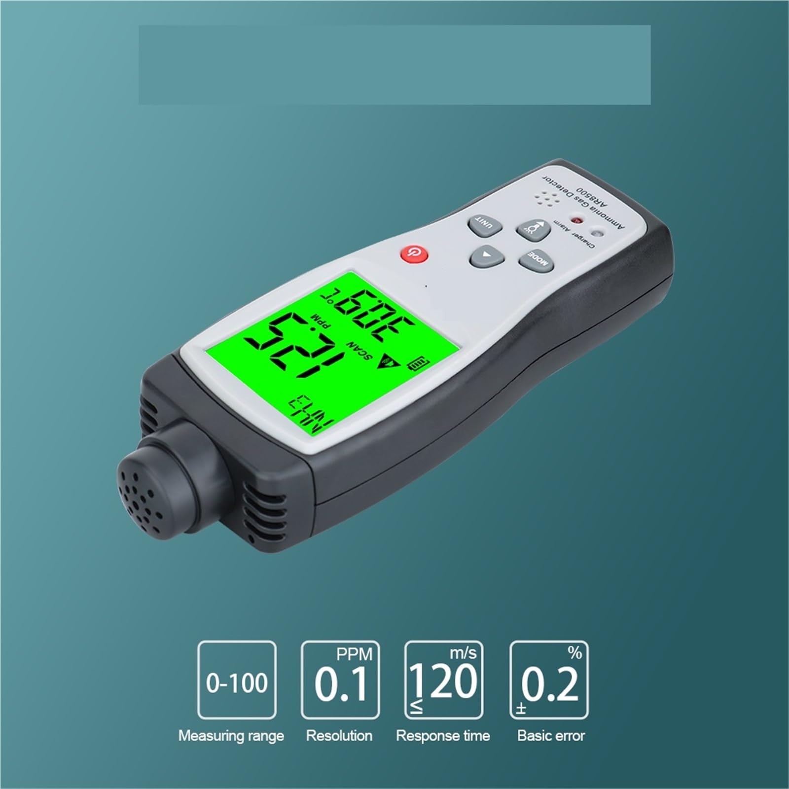 Detector de Gases, Detector de Gas, medidor NH3, analizadores, Detector Aire, concentración amoníaco