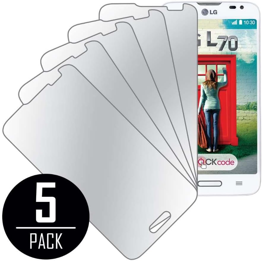 MPERO Collection 5 Pack of Mirror Screen Protectors for LG