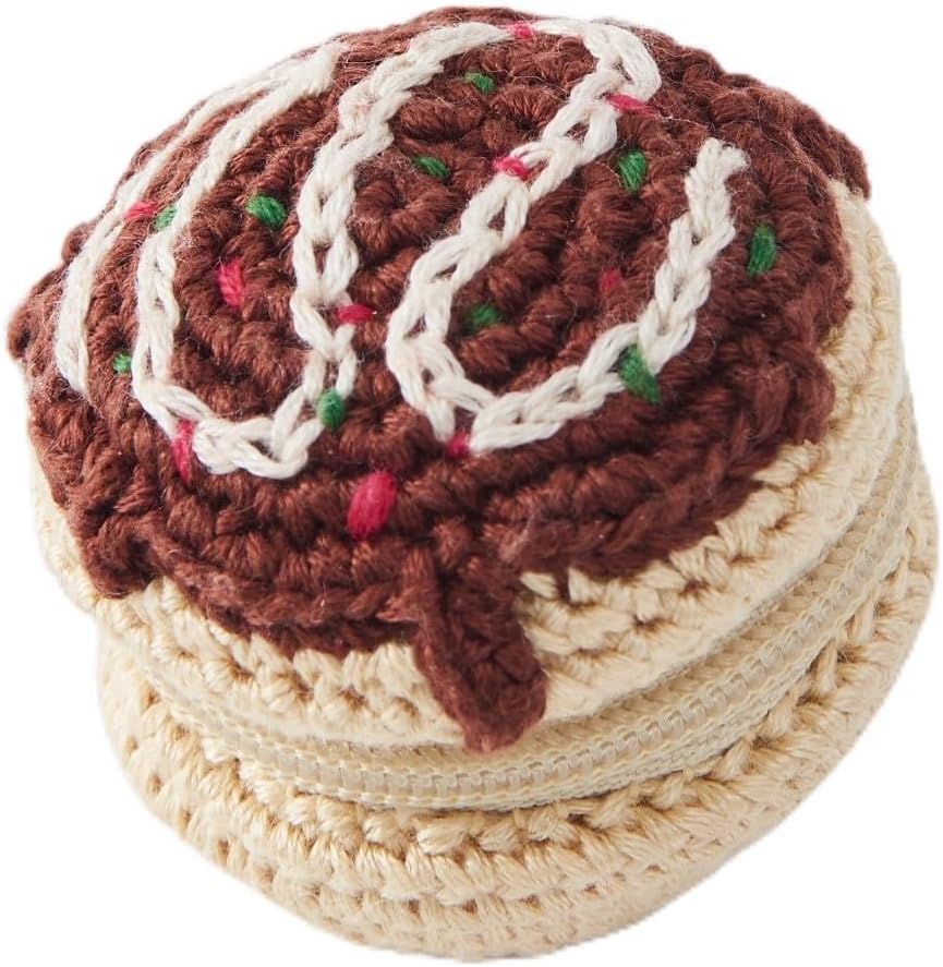 COSMO No. 502506 Pouch with Embroidery Thread (Takoyaki), Finished Size: Approx. 1.6 x 1.7 inches (4.2 x 4.3 cm)